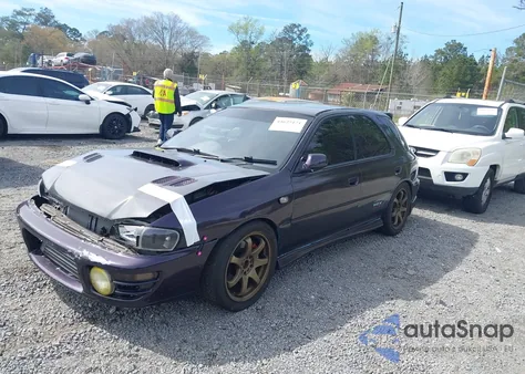 1993 Subaru Impreza L Plus from USA, damaged, VIN JF1GF2445PH808089